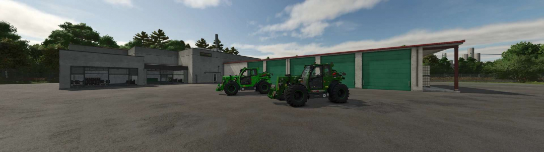 Sennebogen G340 and Fendt Cargo T740 v1.2
