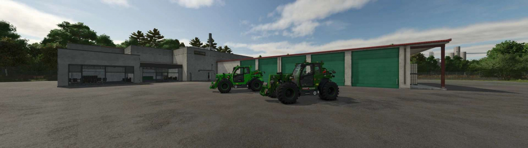 Sennebogen G340 and Fendt Cargo T740 v1.2