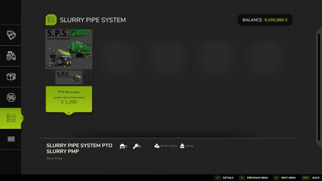 Slurry Pipe System V1.0.1.7