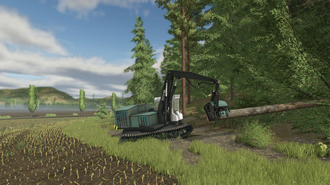 Smart Auto Cut Wood Harvester V1.0