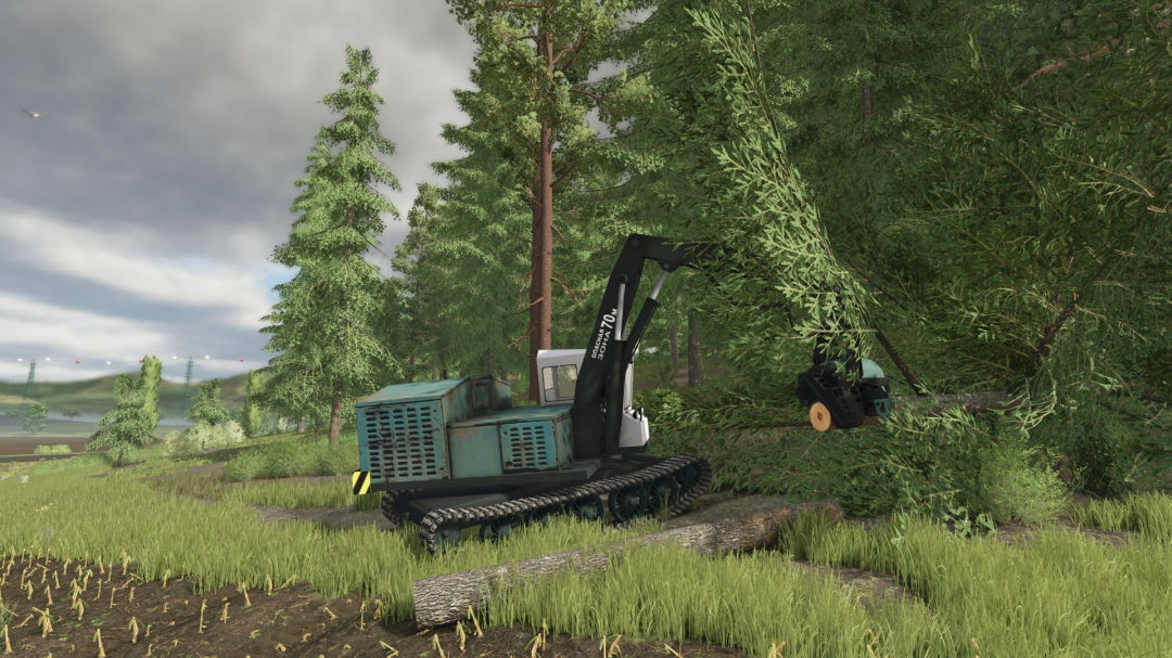 Smart Auto Cut Wood Harvester V1.0