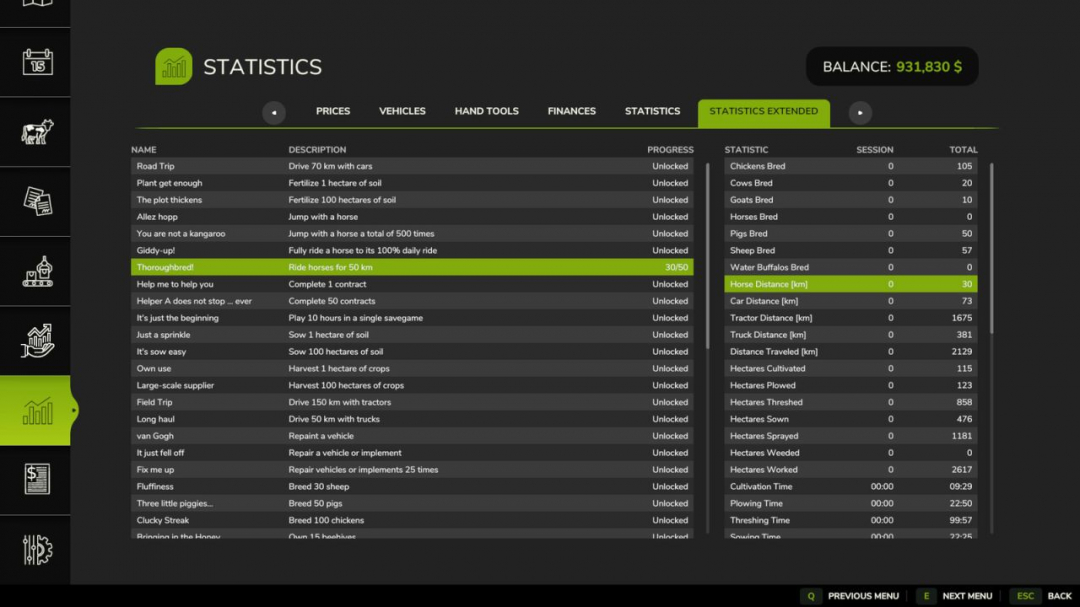 Statistics Extended V1.0.0.1