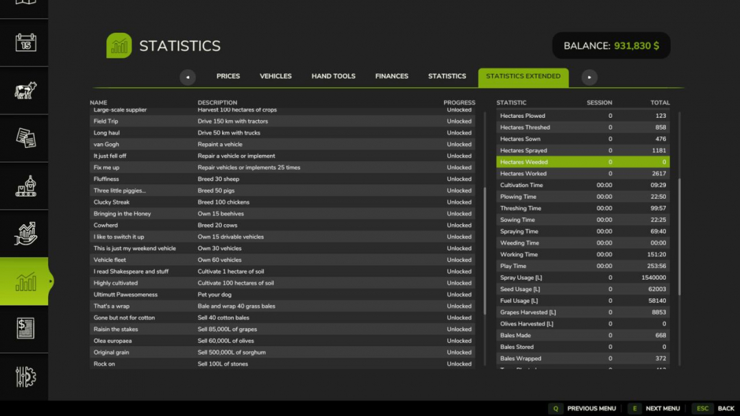 Statistics Extended V1.0.0.1