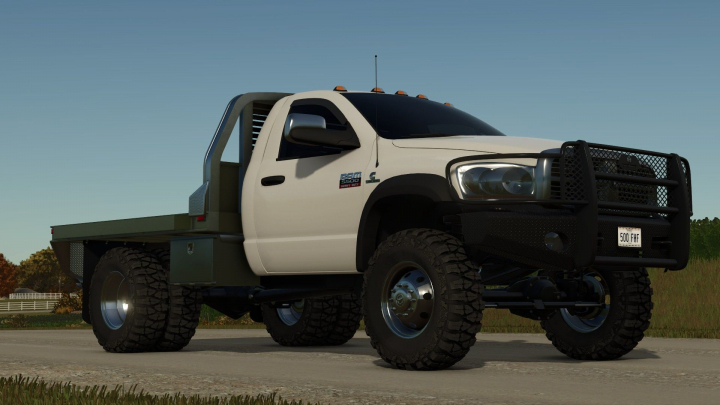 fs25-mods, 2006 Dodge Ram 3500/5500 Single Cab Flatbed V1.0