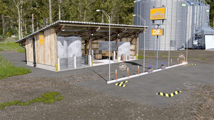 fs25-mods, DF Industries Vegetable Center M35 V1.0