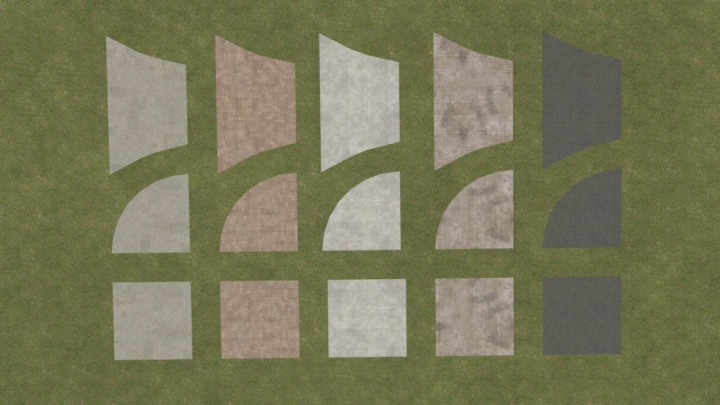 fs25-mods,  Ground Plates Pack (Prefab) V1.0