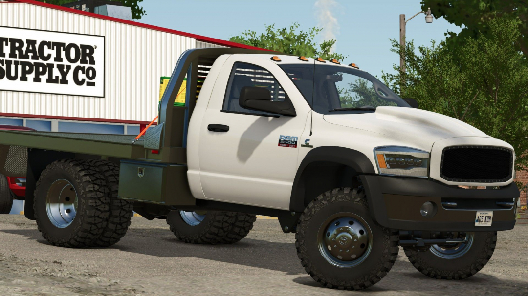 2006 Dodge Ram 3500/5500 Single Cab Flatbed V1.0