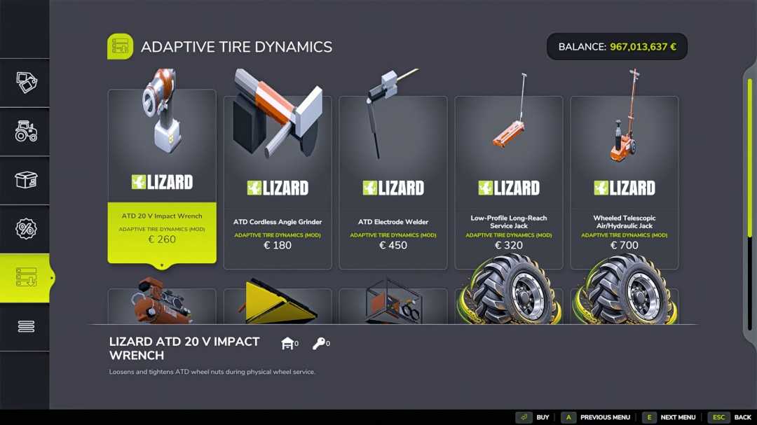 Adaptive Tire Dynamics V1.0