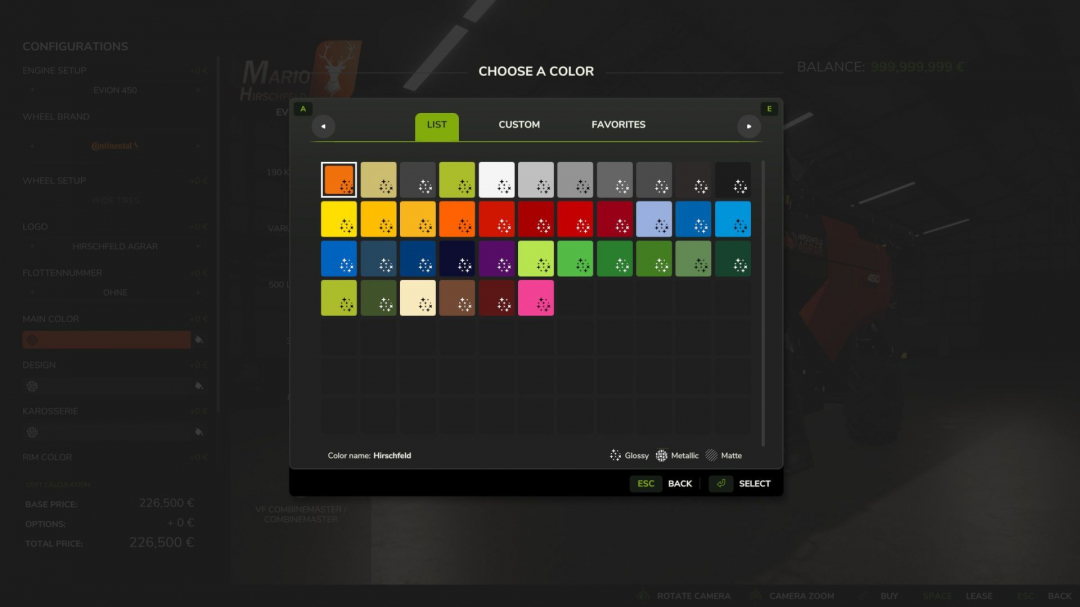 Claas Evion Hirschfeld Edition V1.0.0.2