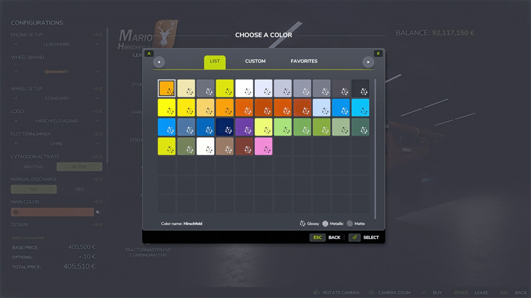 Claas LEXION Power Pack V1.0.0.6