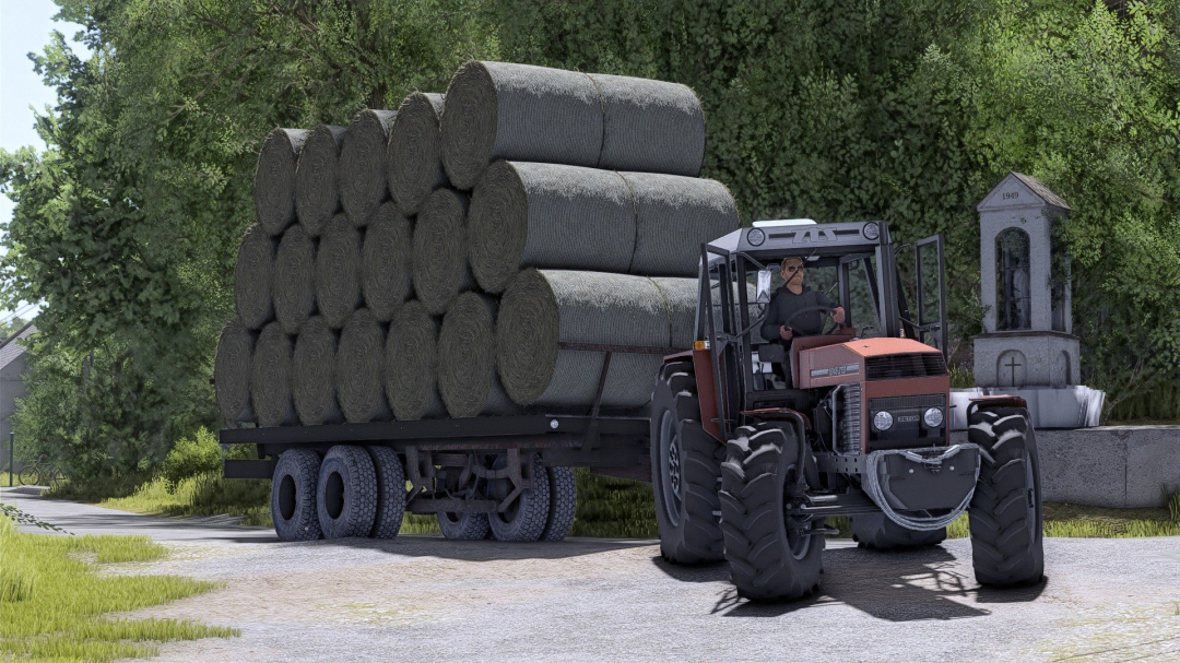 Old Bale Trailer Autoload V1.0