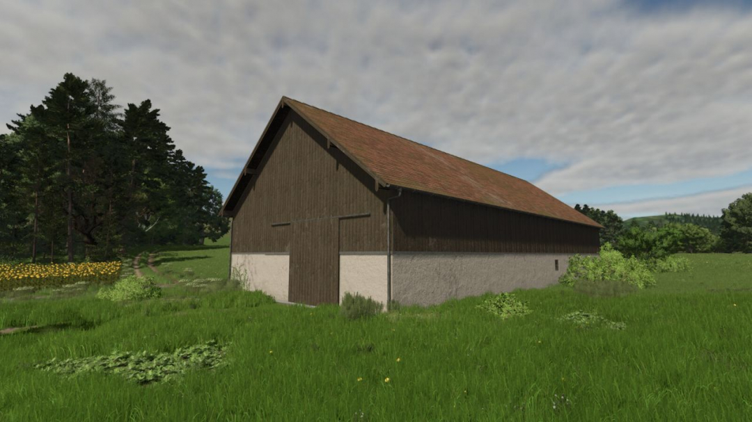 Old Machinery Hall With Hayloft V1.0