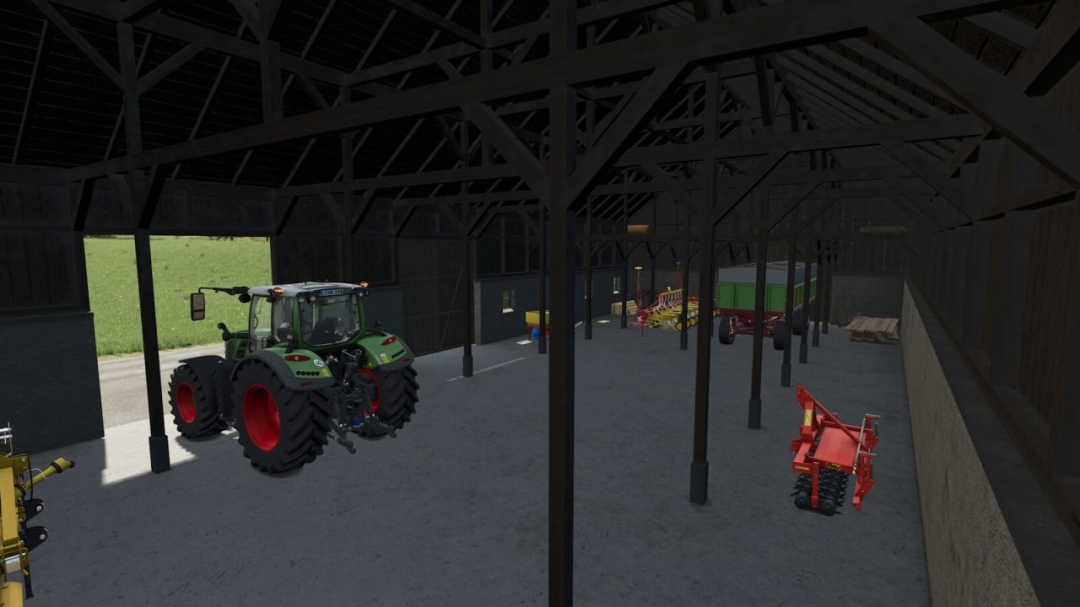 Old Machinery Hall With Hayloft V1.0