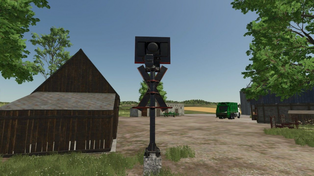 St. Andrew’s cross – Placeable railway crossing signal V1.0