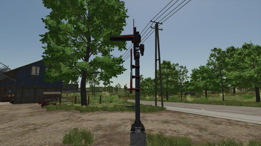 St. Andrew’s cross – Placeable railway crossing signal V1.0