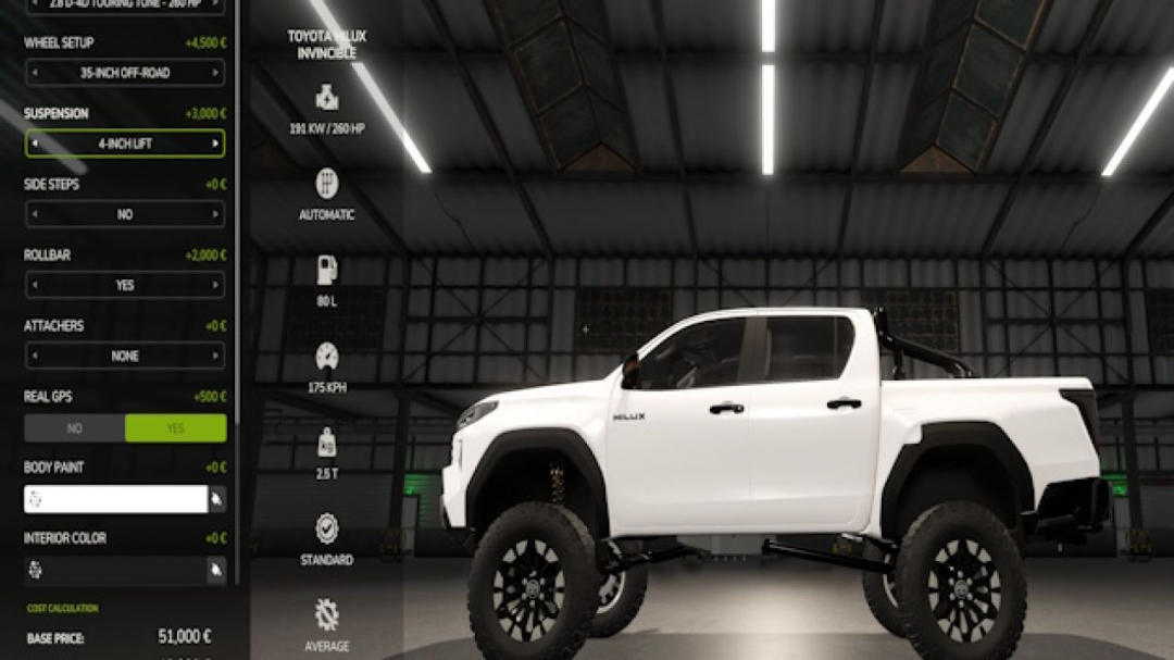 Toyota Hilux Invincible 2026 (Facelift & Upgrades) V1.0.5.6