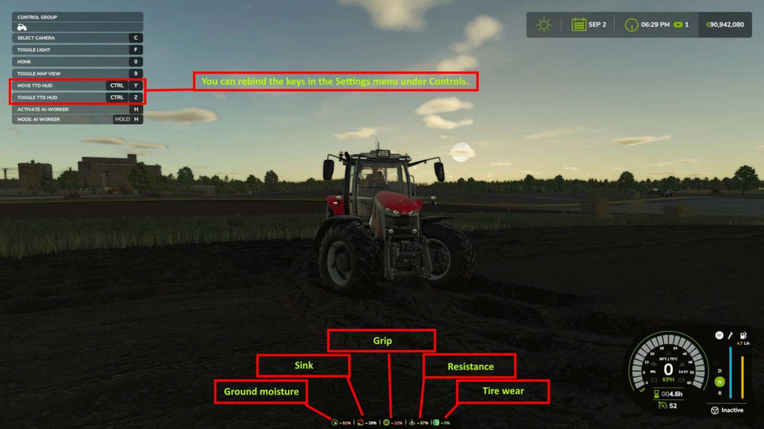 Tractor Terrain Dynamics v1.0