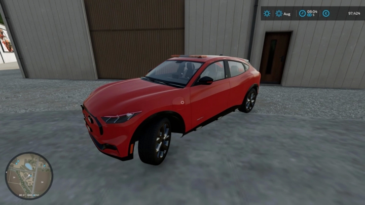 fs25-mods,  Ford Mustang Mach E Strobes Added v1.0.0.0