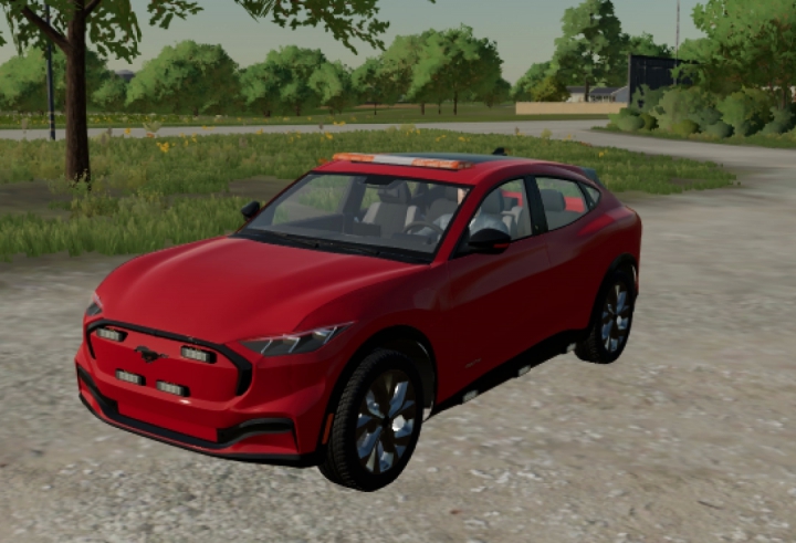 fs25-mods,  mustang ev strobes +