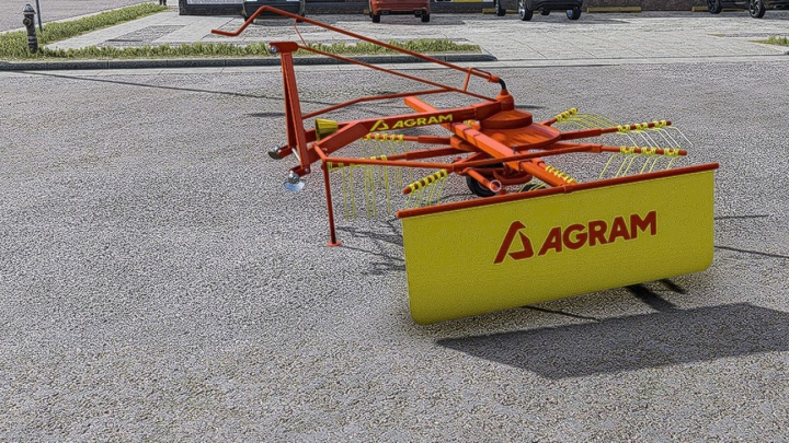 fs25-mods, Agram Mounted Single-Rotor Windrower V1.0