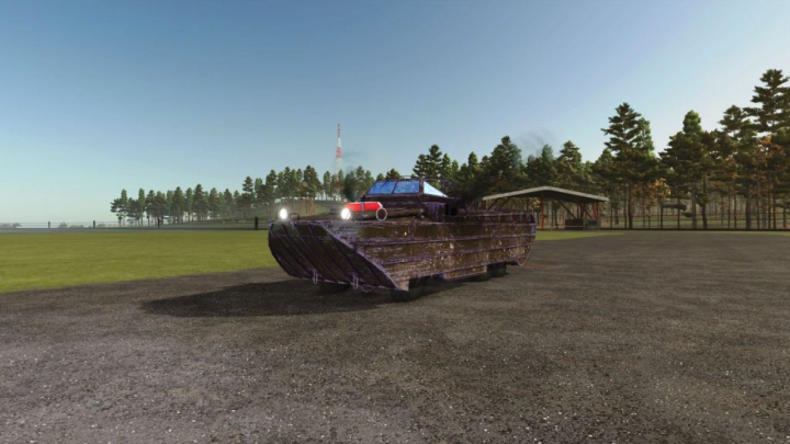 fs25-mods,  BAV-485 (ZIS-485 / ZIL-485) Amphibious Transport V1.0