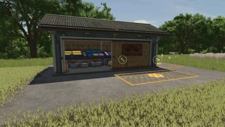 fs25-mods, Commercial Apiary v1.0