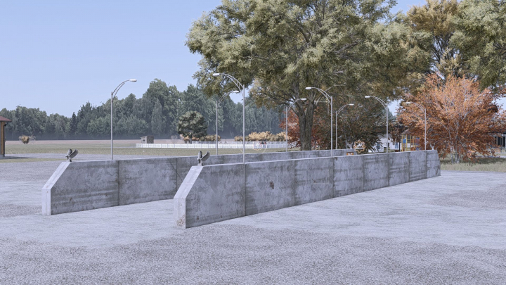 fs25-mods,  DF Industries M37 Large Silage Bunker (6m High Wall) V1.0