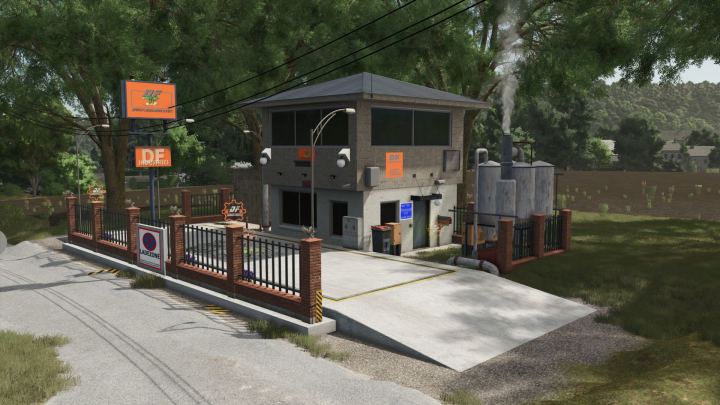 fs25-mods, DF Industries Sugar Logistics Center M36 (Weighing & Production) V1.0