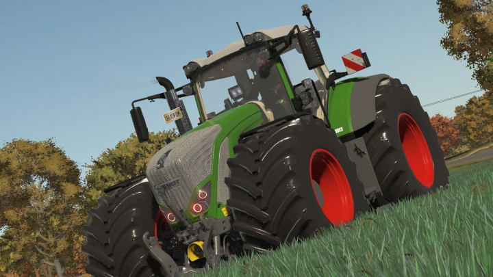fs25-mods,  Daytime running lights for the Fendt S4 (Prefab) V1.0