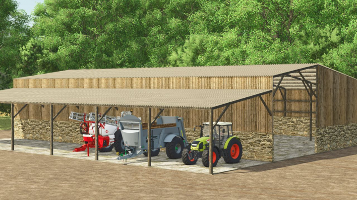 fs25-mods, French shed V1.0