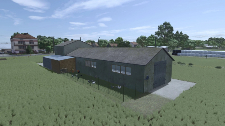 fs25-mods, Hall And Garage v1.0
