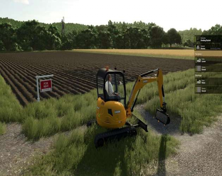 fs25-mods,  John Deere 35C ZTS Mini Excavator v1.0