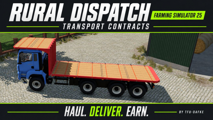 fs25-mods, NPC transport and service contracts V1.0.0.2