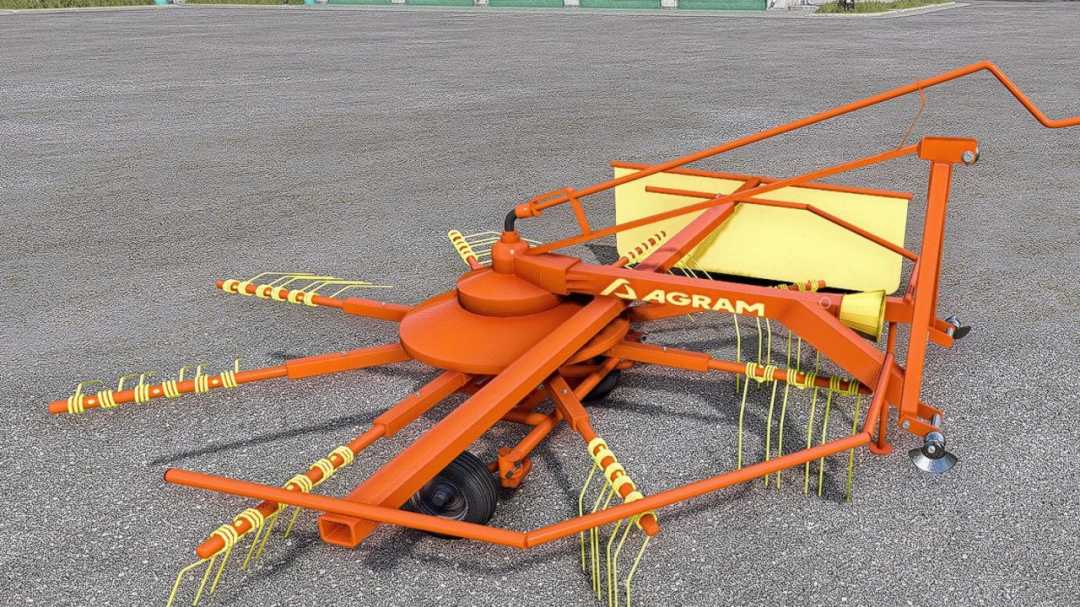Agram Mounted Single-Rotor Windrower V1.0