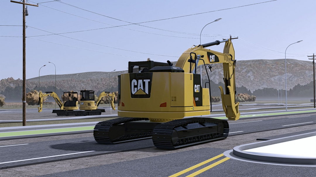 Caterpillar 325F Bagger V1.0