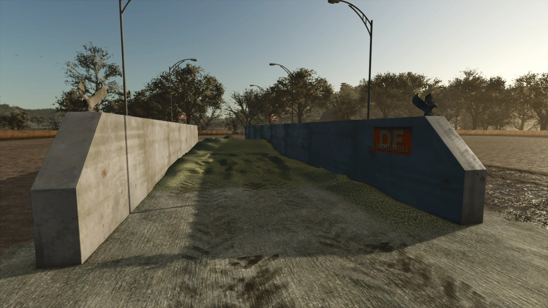 DF Industries Silage-Großbunker M37 (6m High-Wall) v1.0