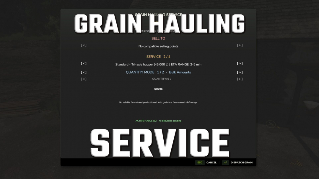 Getreidetransport-Service V1.0