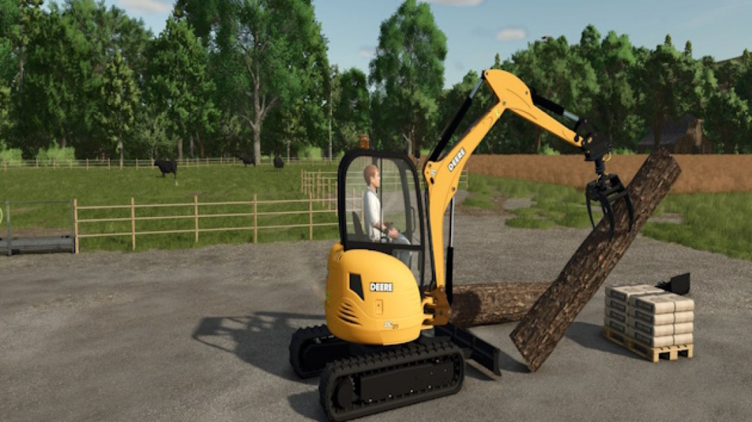 John Deere 35C ZTS Mini Excavator V1.0.0.2