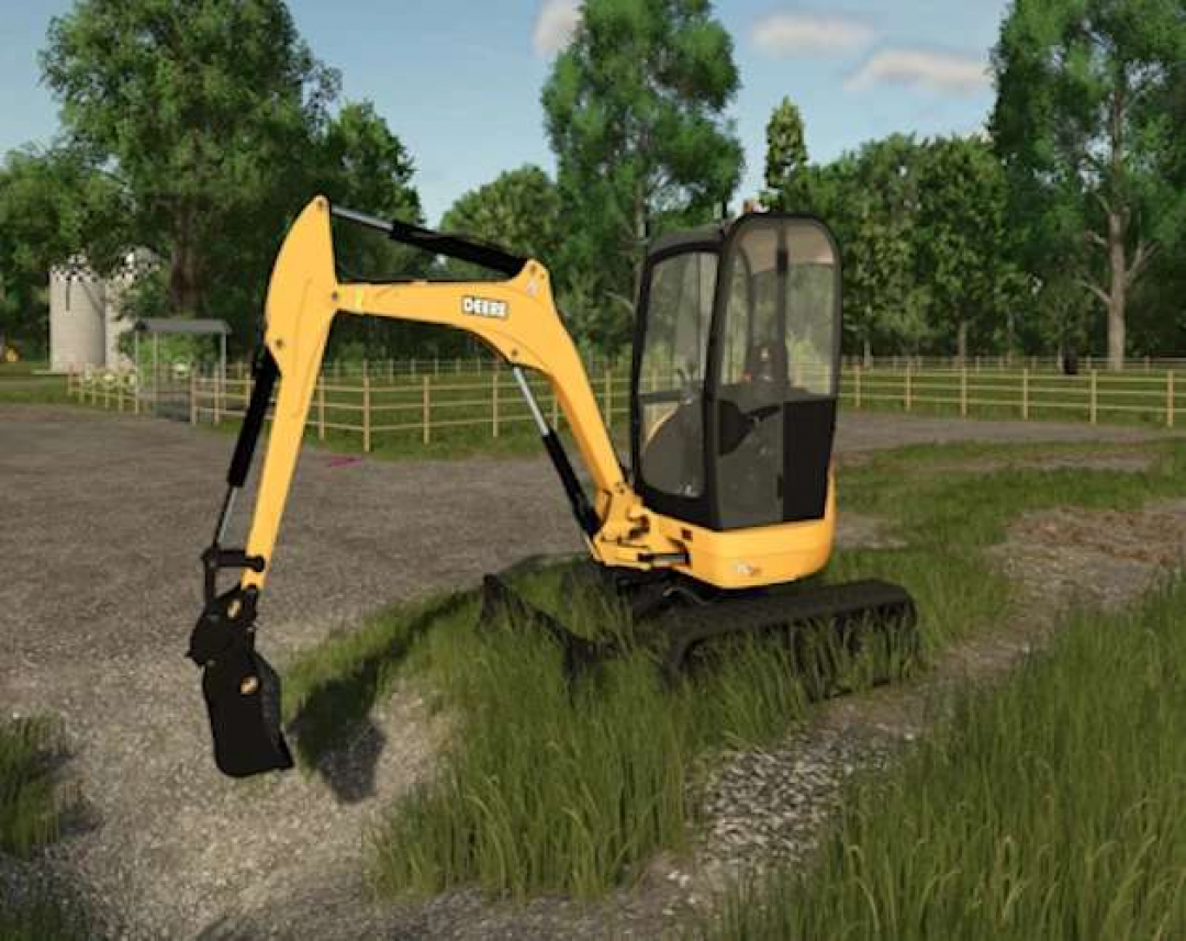 John Deere 35C ZTS Mini Excavator v1.0
