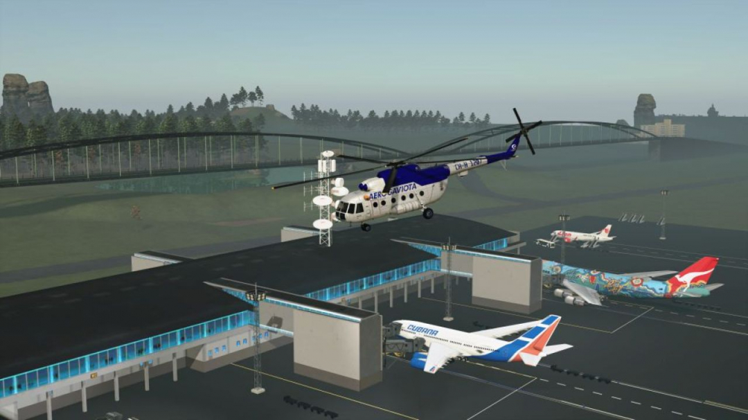 Mil Mi-8 / Mi-17 (Aerogaviota Livery) V1.0