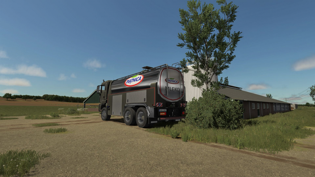 Polish dairy companies trucks V1.0