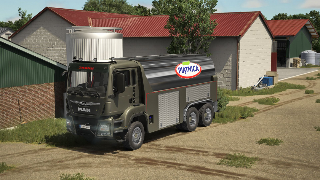 Polish dairy companies trucks V1.0