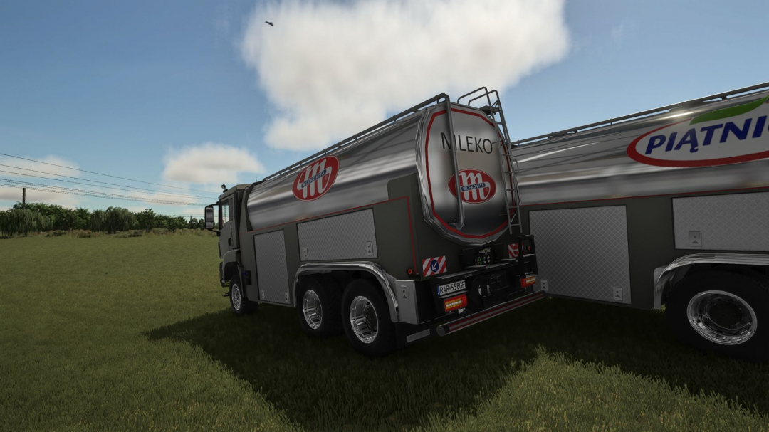 Polish dairy companies trucks V1.0