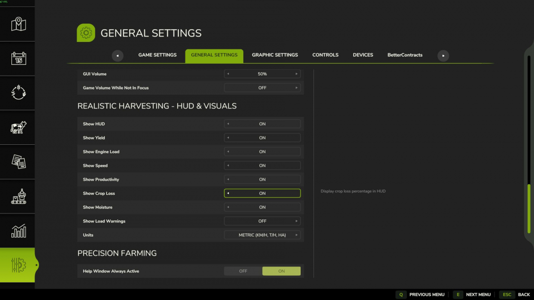 Realistic Harvesting V1.5.2