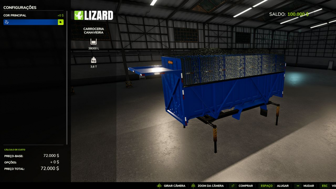 Sugarcane Trailer v1.0