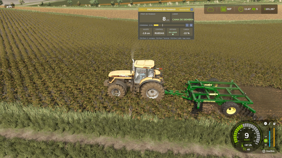 Variable Working Depth V1.0