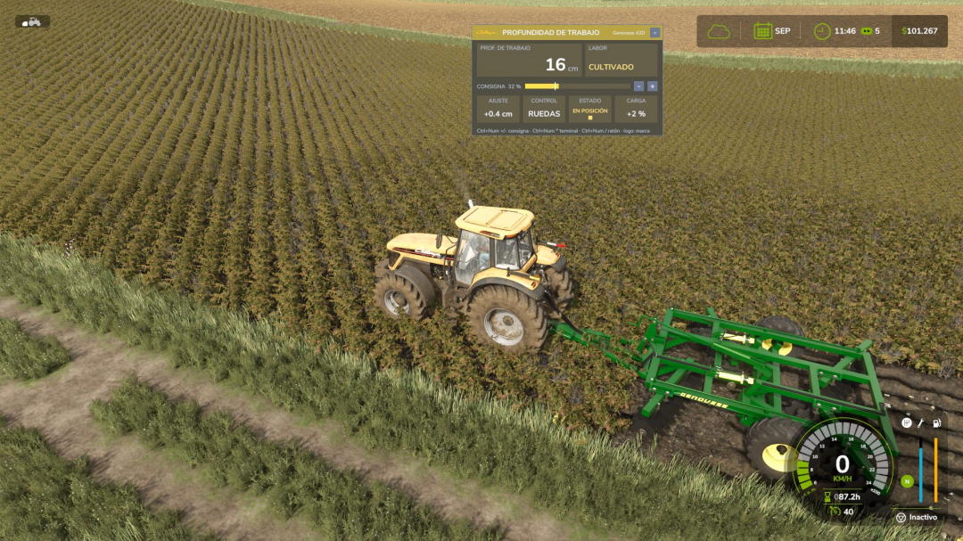 Variable Working Depth V1.0