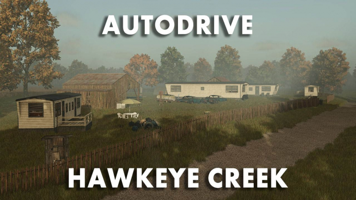 fs25-mods, AutoDrive Hawkeye Creek V1.0
