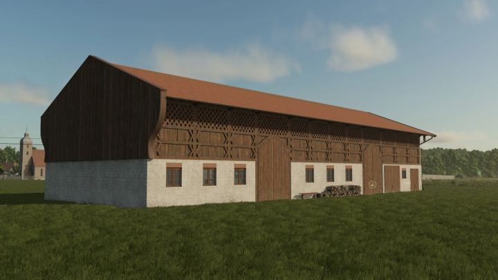 fs25-mods,  Bavarian Barn v1.0