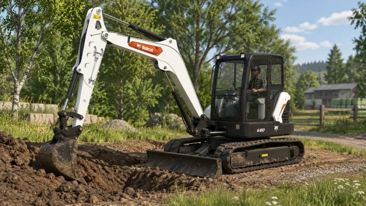fs25-mods,  Bobcat E60 v1.0